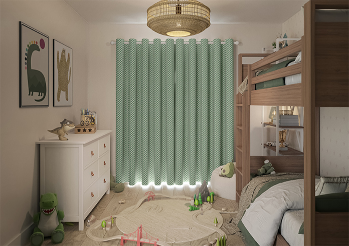 Jaipur, Bottle Green - Made to Measure Curtains - Image 15